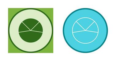 Pie Chart Analysis Vector Icon