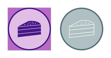 Cake Slice Vector Icon