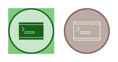 Unique Console Vector Icon