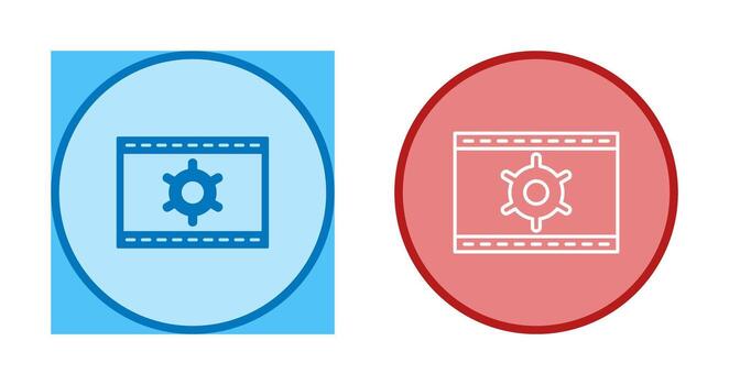 Unique Web Optimization Vector Icon