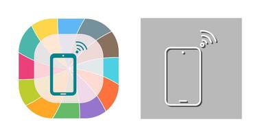 Unique Connected Device Vector Icon