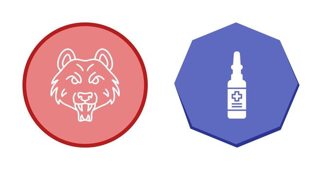 icono de vector de oso