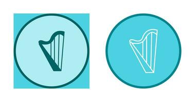 Harp Vector Icon