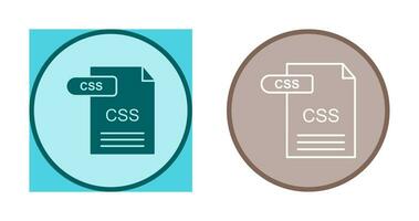 icono de vector de css