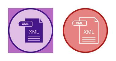 XML Vector Icon