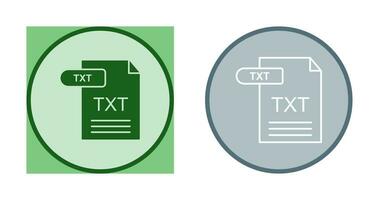 TXT Vector Icon