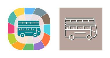 Double Bus Vector Icon