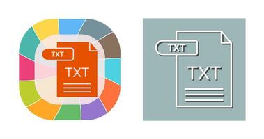 TXT Vector Icon