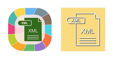 XML Vector Icon