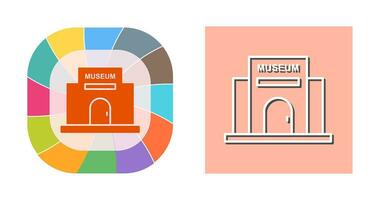 Museum Building Vector Icon