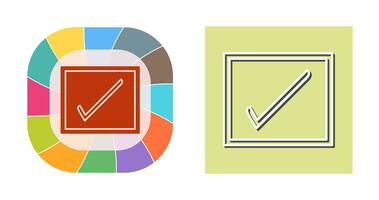 Checkbox Vector Icon
