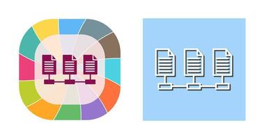 Network Files Vector Icon