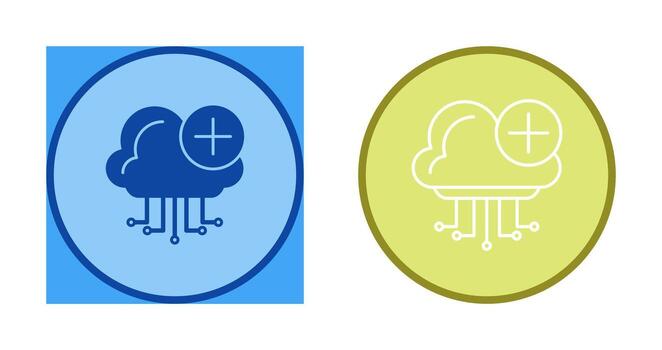 Cloud Computing Vector Icon