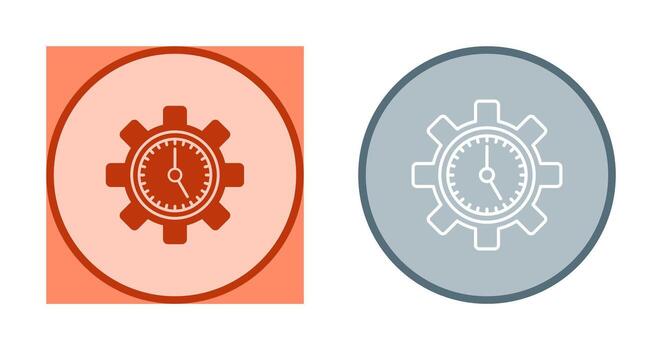 Time Management Vector Icon