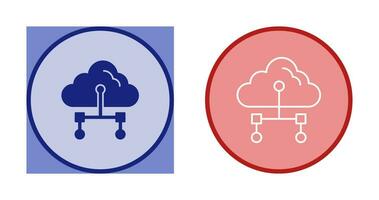 Internet Cloud Vector Icon