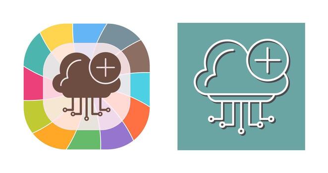 Cloud Computing Vector Icon