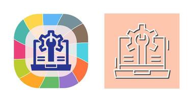 icono de vector de desarrollo web