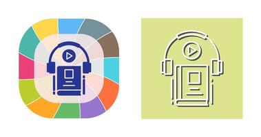 Audio Book Vector Icon