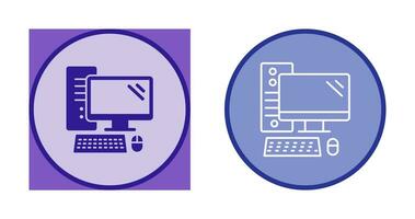 Computer Vector Icon
