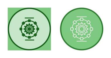 Automated Process Vector Icon
