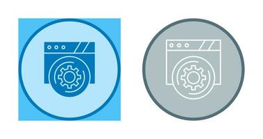 icono de vector de configuración