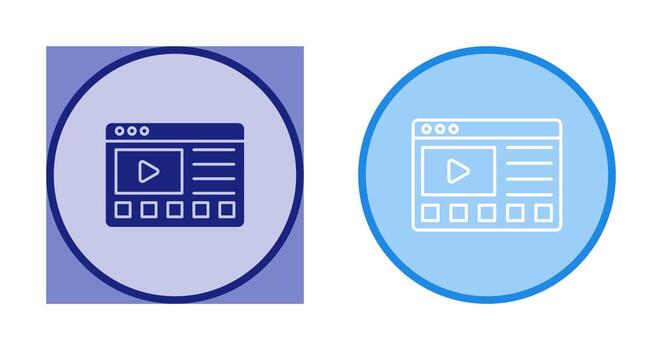 icono de vector de tutoriales en línea