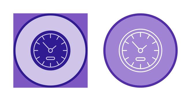 Clock Vector Icon