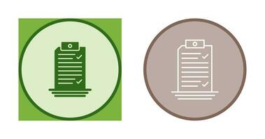 Check List Vector Icon