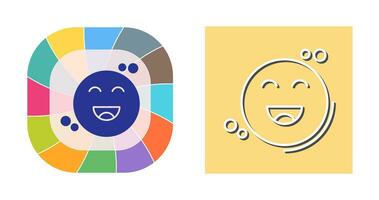 Happiness Vector Icon