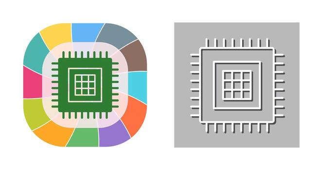 Processor Vector Icon