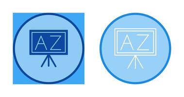 From A To Z Vector Icon