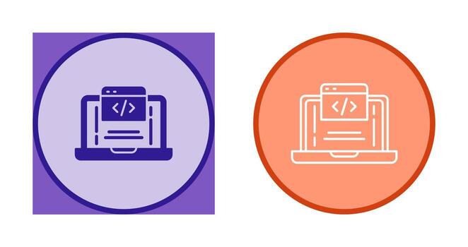 Coding Vector Icon