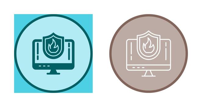 Firewall Vector Icon