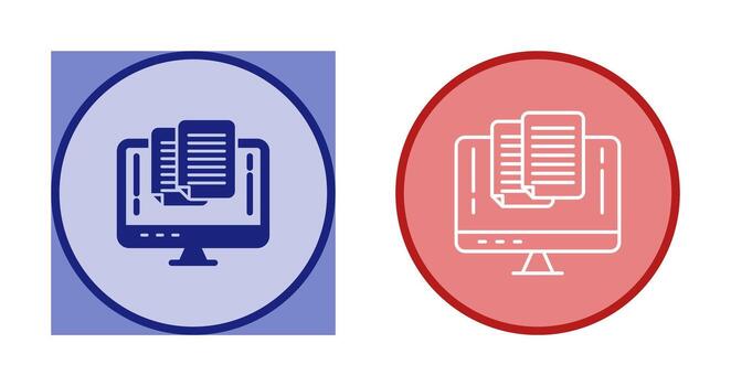 pegar icono vectorial vector