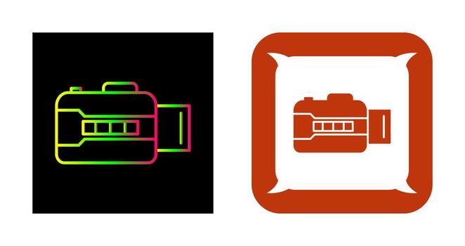 icono de vector de cámara abierta único