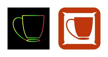 icono de vector de taza de café