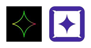 Unique Diamond Vector Icon