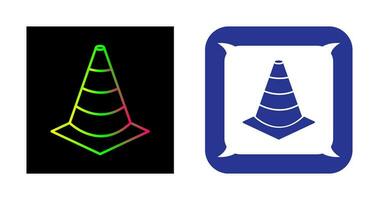 Unique Cone Vector Icon