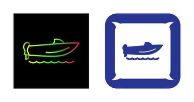 Speed Boat Vector Icon