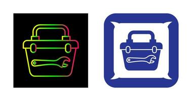 icono de vector de caja de herramientas