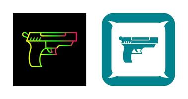 icono de vector de pistola