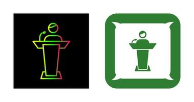 Elected Candidate Vector Icon