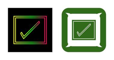 Checkbox Vector Icon