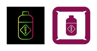 Pesticide Bottle Vector Icon