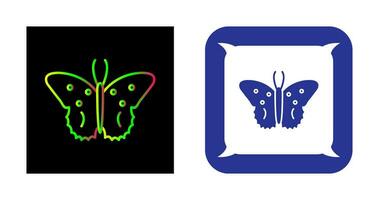 icono de vector de mariposa