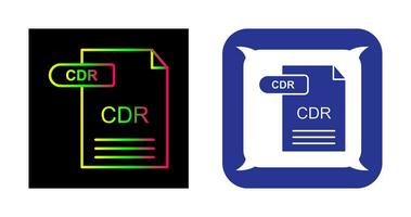 CDR Vector Icon