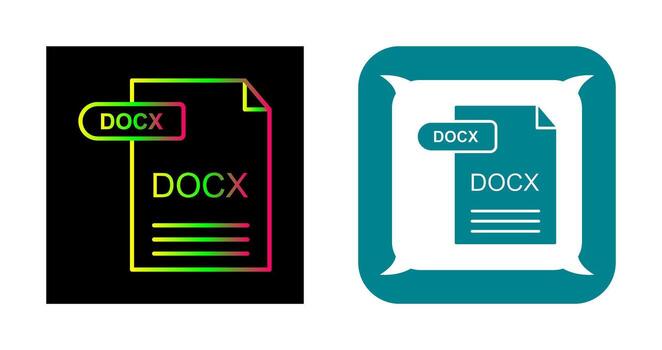 DOCX Vector Icon