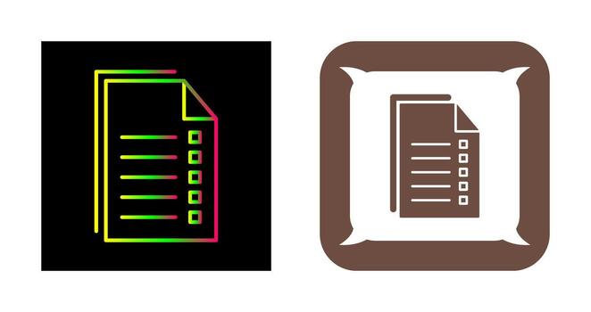 icono de vector de archivos de datos
