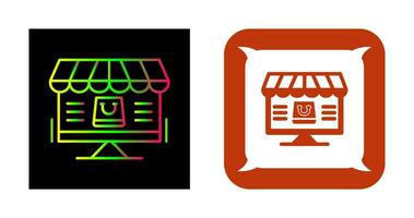 Online Shopping Vector Icon