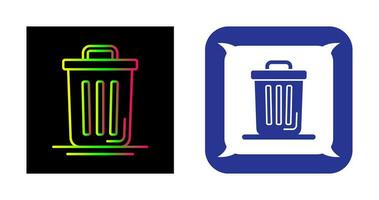 Trash Can Vector Icon